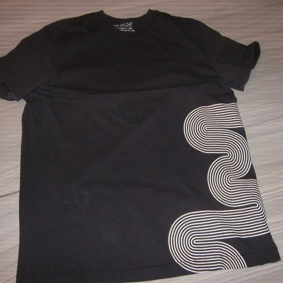 Joe Fresh Dark Blue Tee Shirt Size Medium $5.00 AS AN ADD ON - Picture 1 of 2